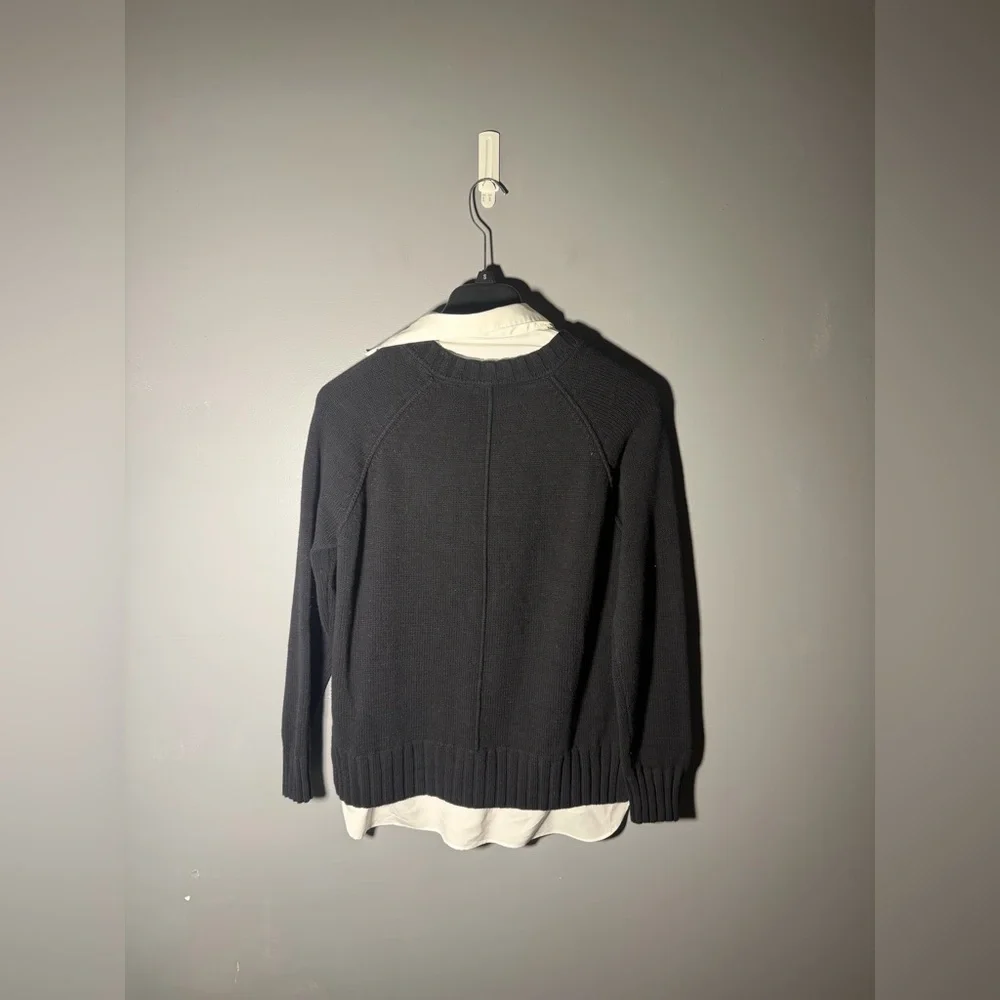 Lauren Ralph Lauren Bullion Patch Layered-Look Sweater Size Large - Picture 4 of 5